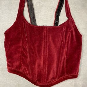 Hand-sewn Corset top